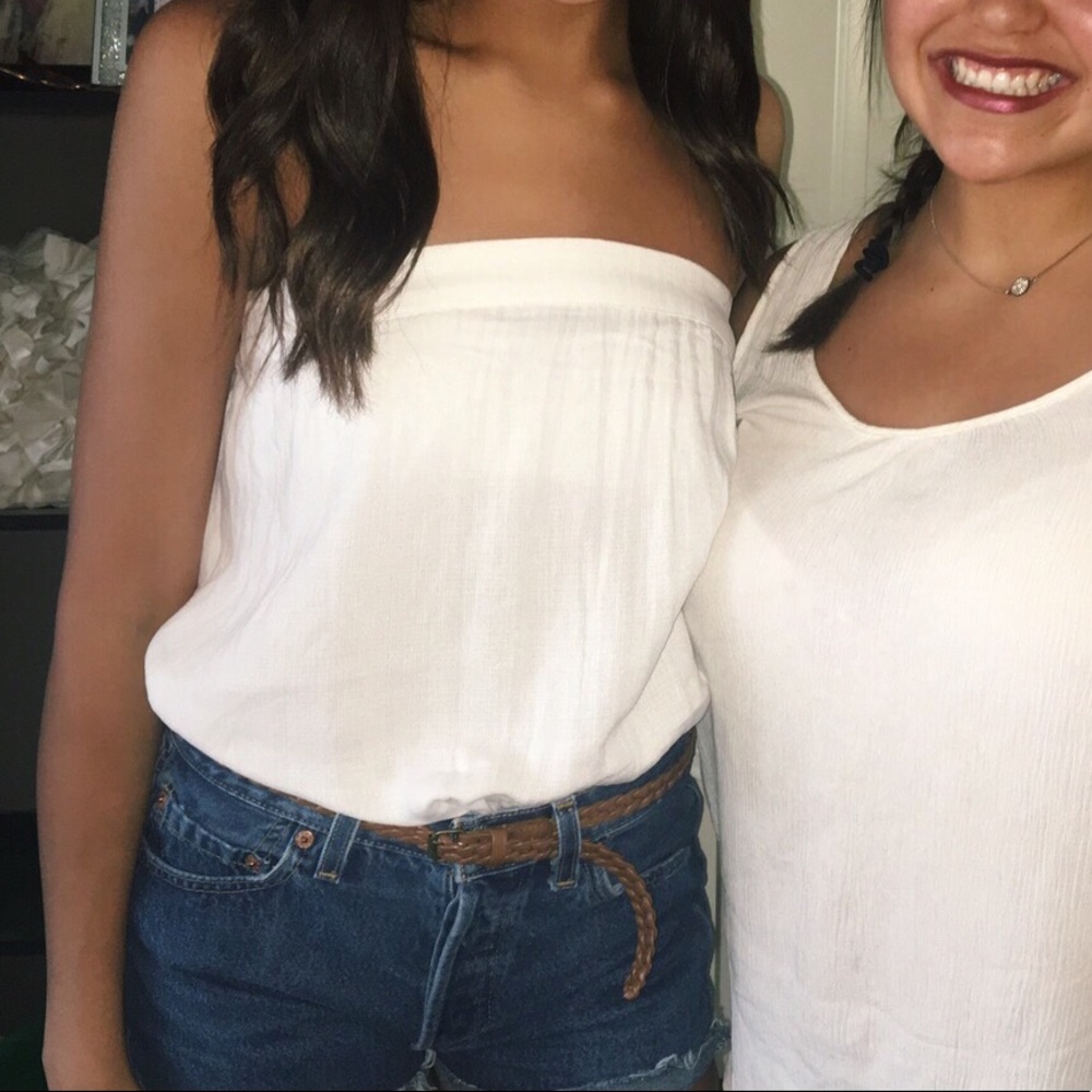 Urban Outfitters white tube top
